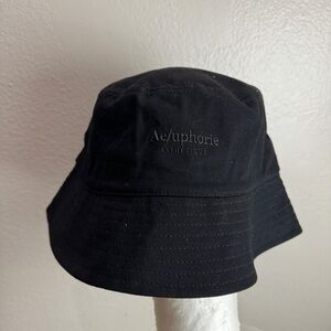 HM Bucket Hat Black Aeuphorie Size Large